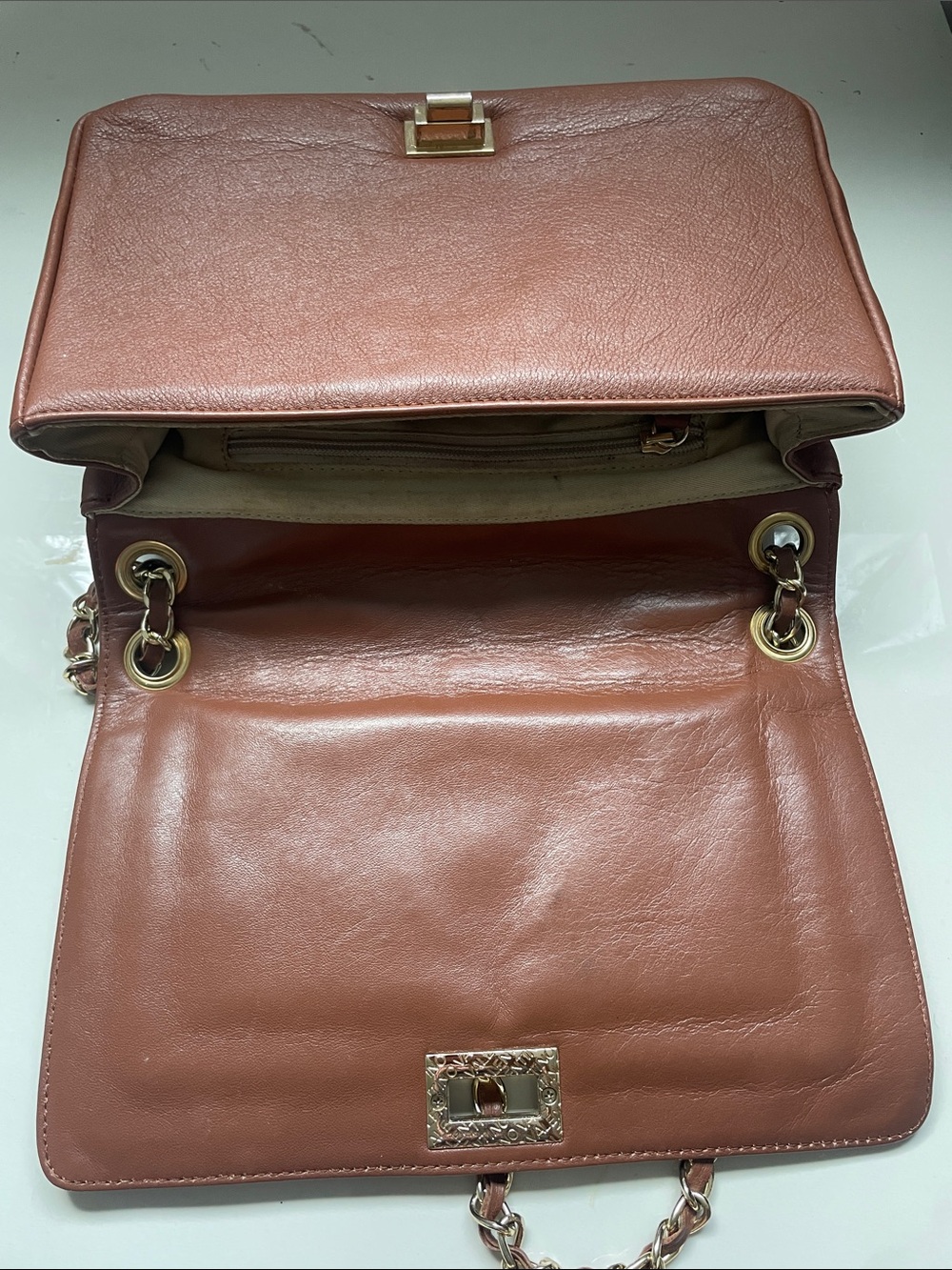 Mario Valentino shoulder bag leather - Picture 9 of 16